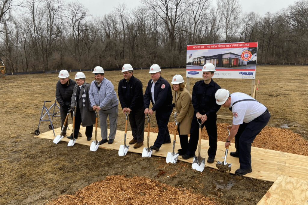 Godfrey Fire Protection District breaks ground on new $7.5 million fire station and administrative building