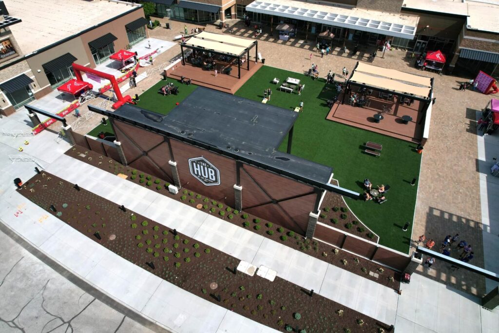 Keystone Construction Company completes construction of $4 million outdoor entertainment space at The District of St. Louis